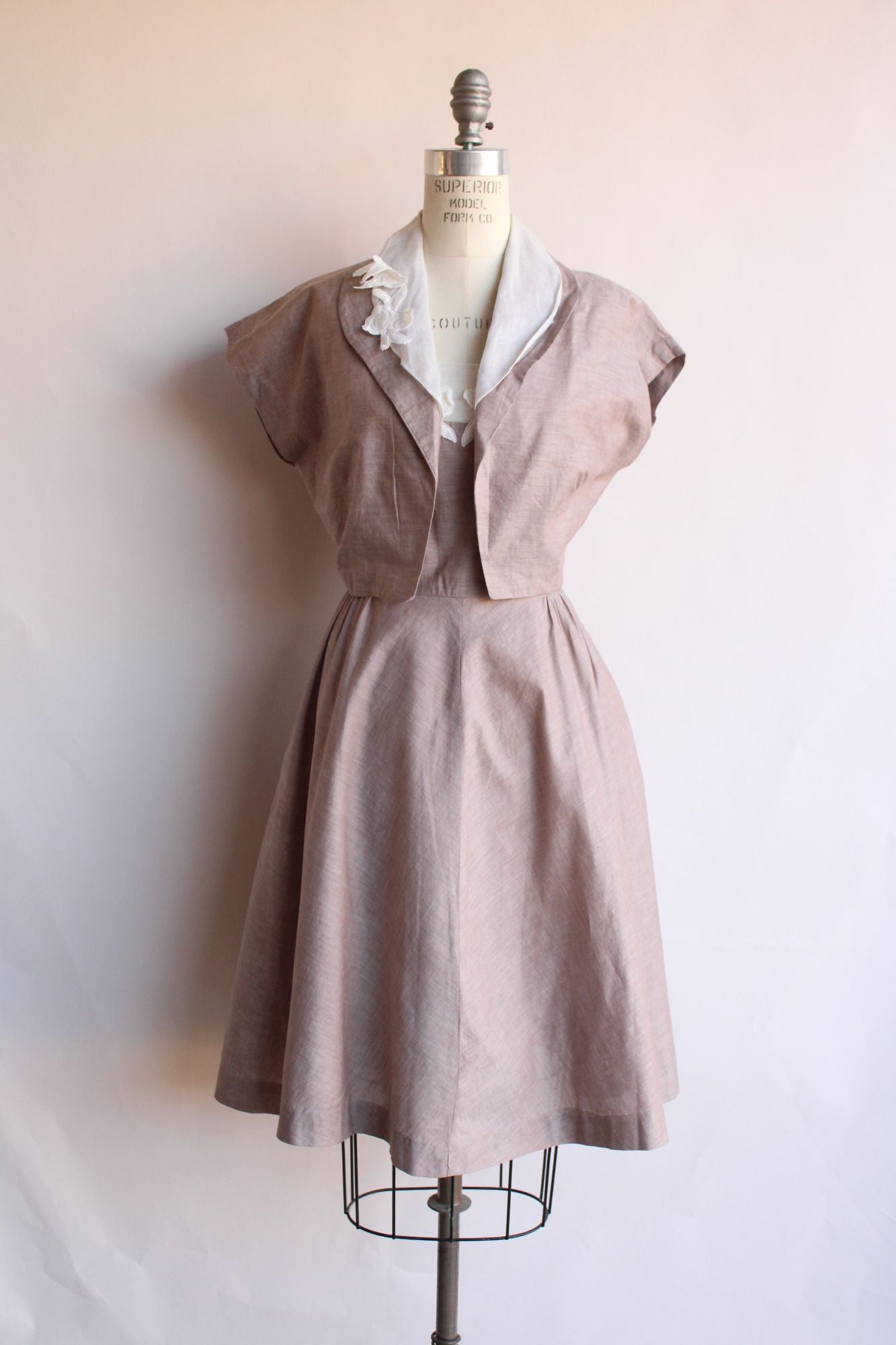 Vintage 1950s Martha Manning Dress With Jacket – Toadstool Farm