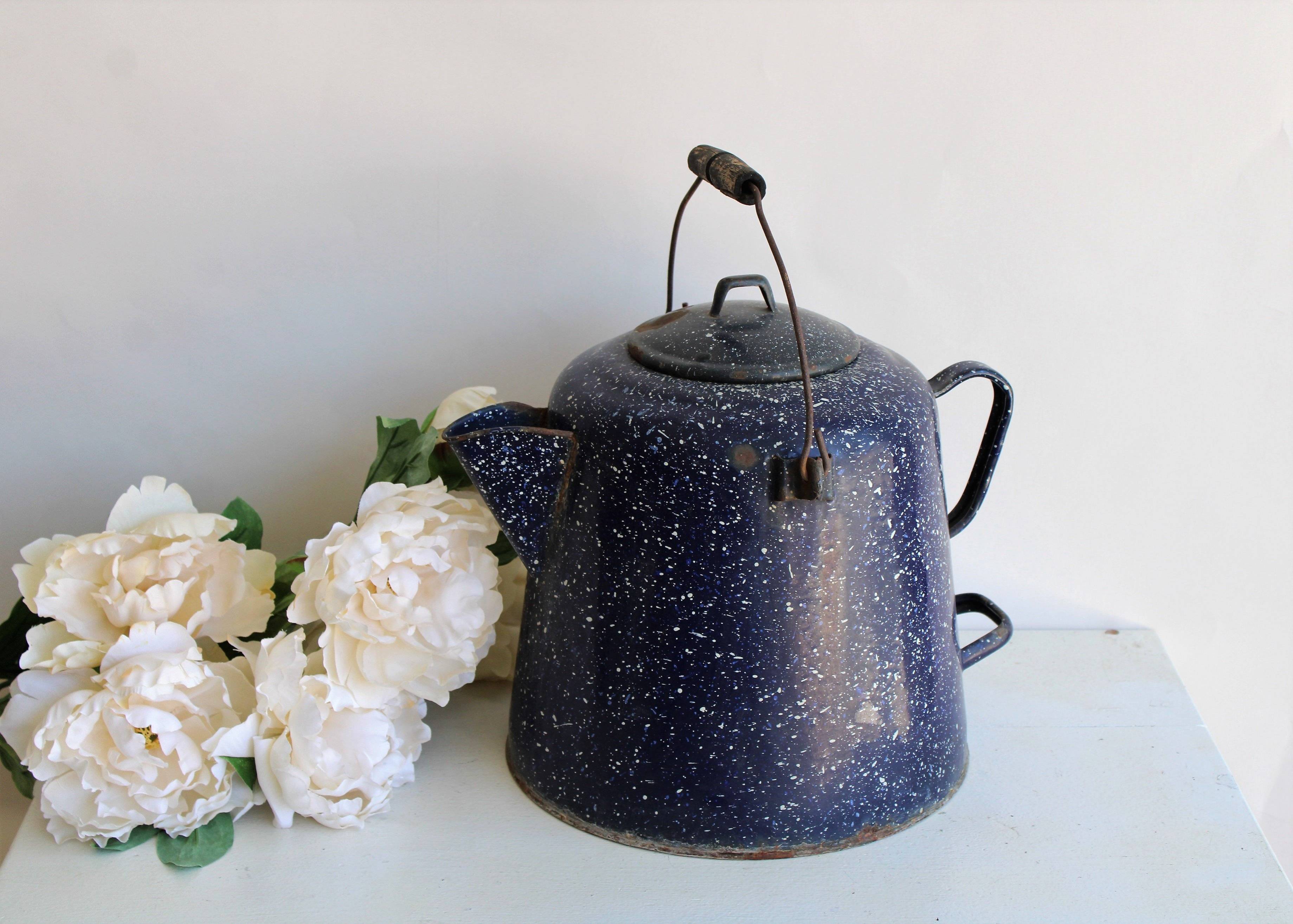 36-Cup Enamelware Coffee Boiler