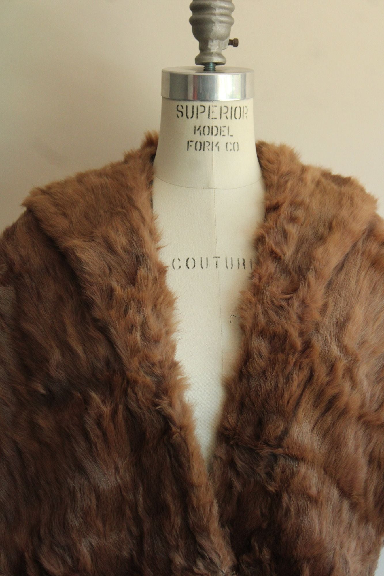 Vintage 1950s Fur Wrap