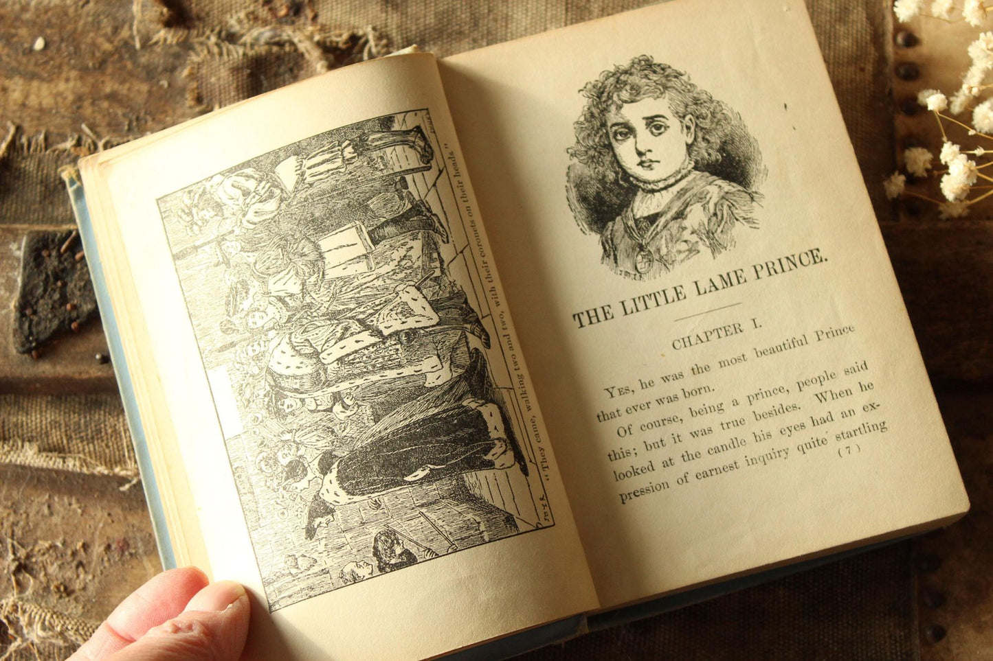 Vintage 1900s Book, "The Little Lame Prince", by Miss Mulock, Henry Altemus Company