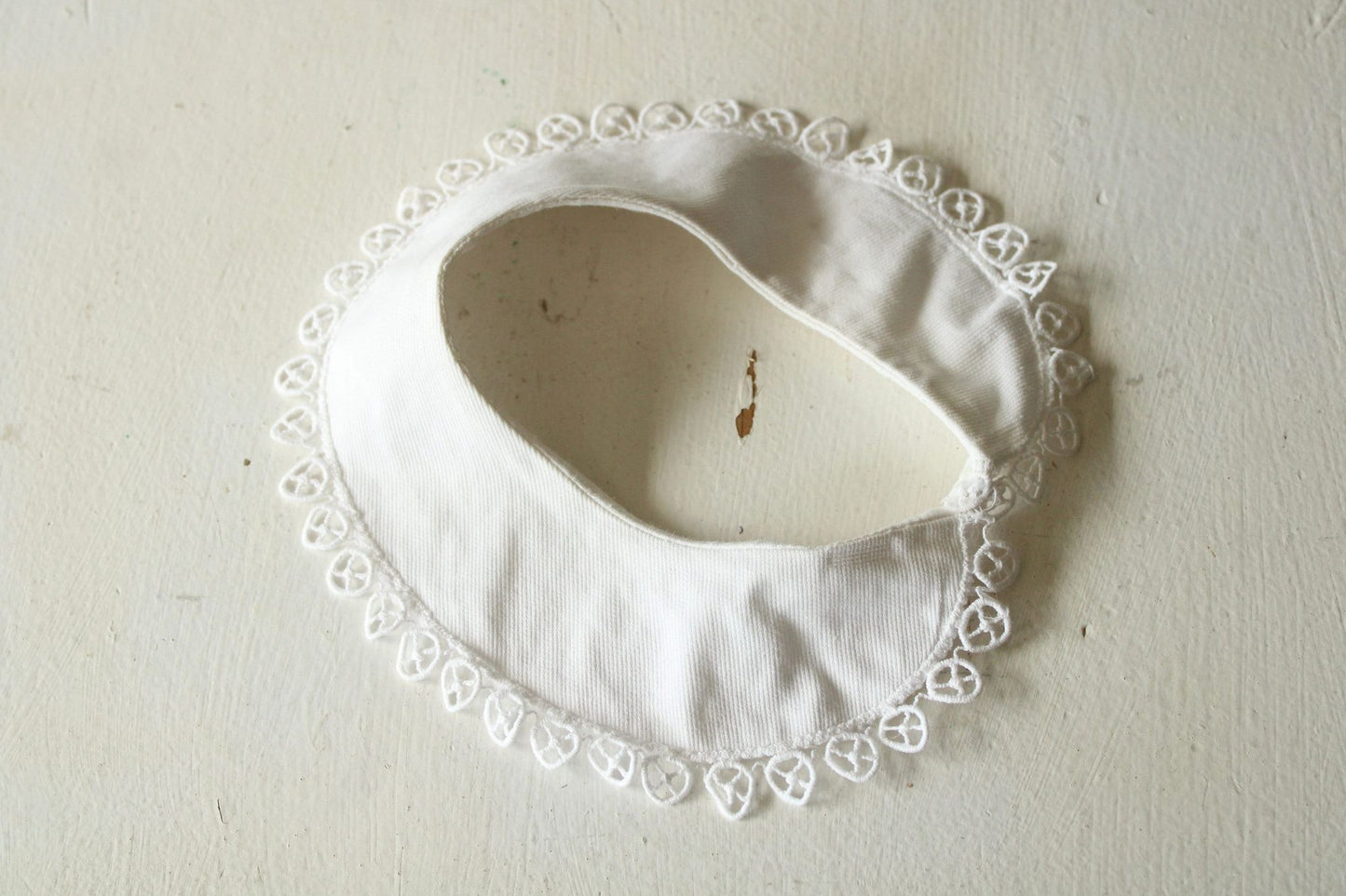 Vintage 1950s 1960s White Blouse Collar