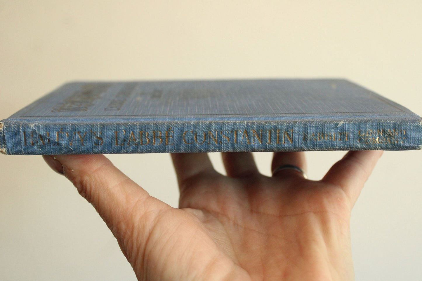 Vintage Antique 1910s Book, L'Abbe Constantin by Halevy