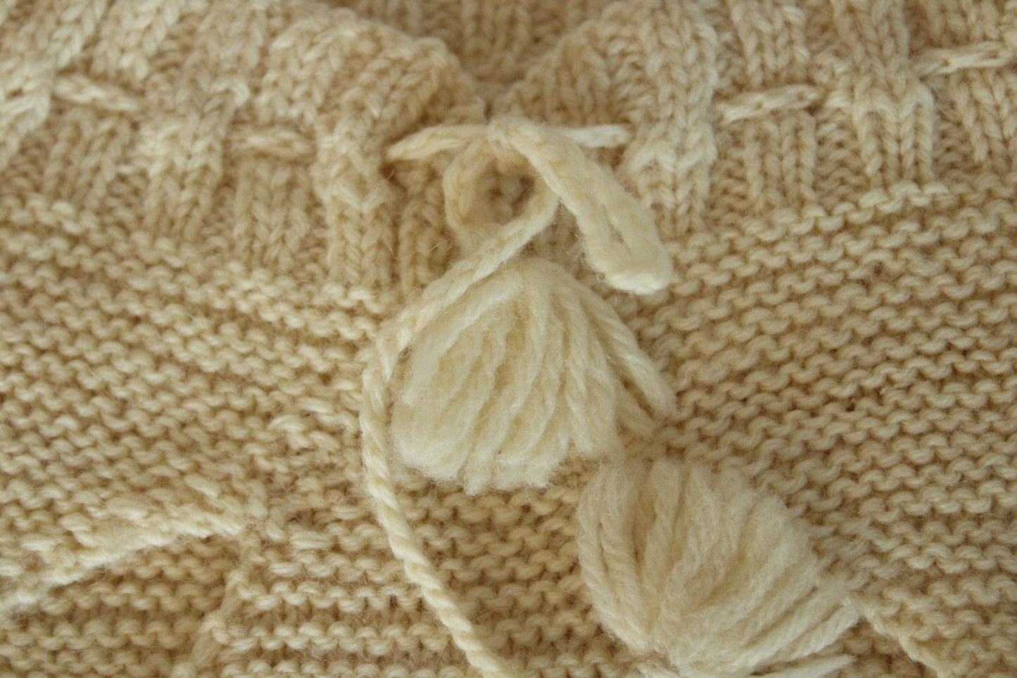 Vintage 1900s Ivory Knit Baby Diaper Covers