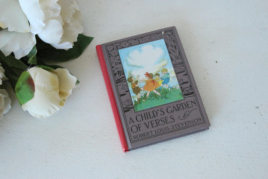 Vintage 1990s Book, "A Childs Garden of Verses", by Robert Louis Stevenson