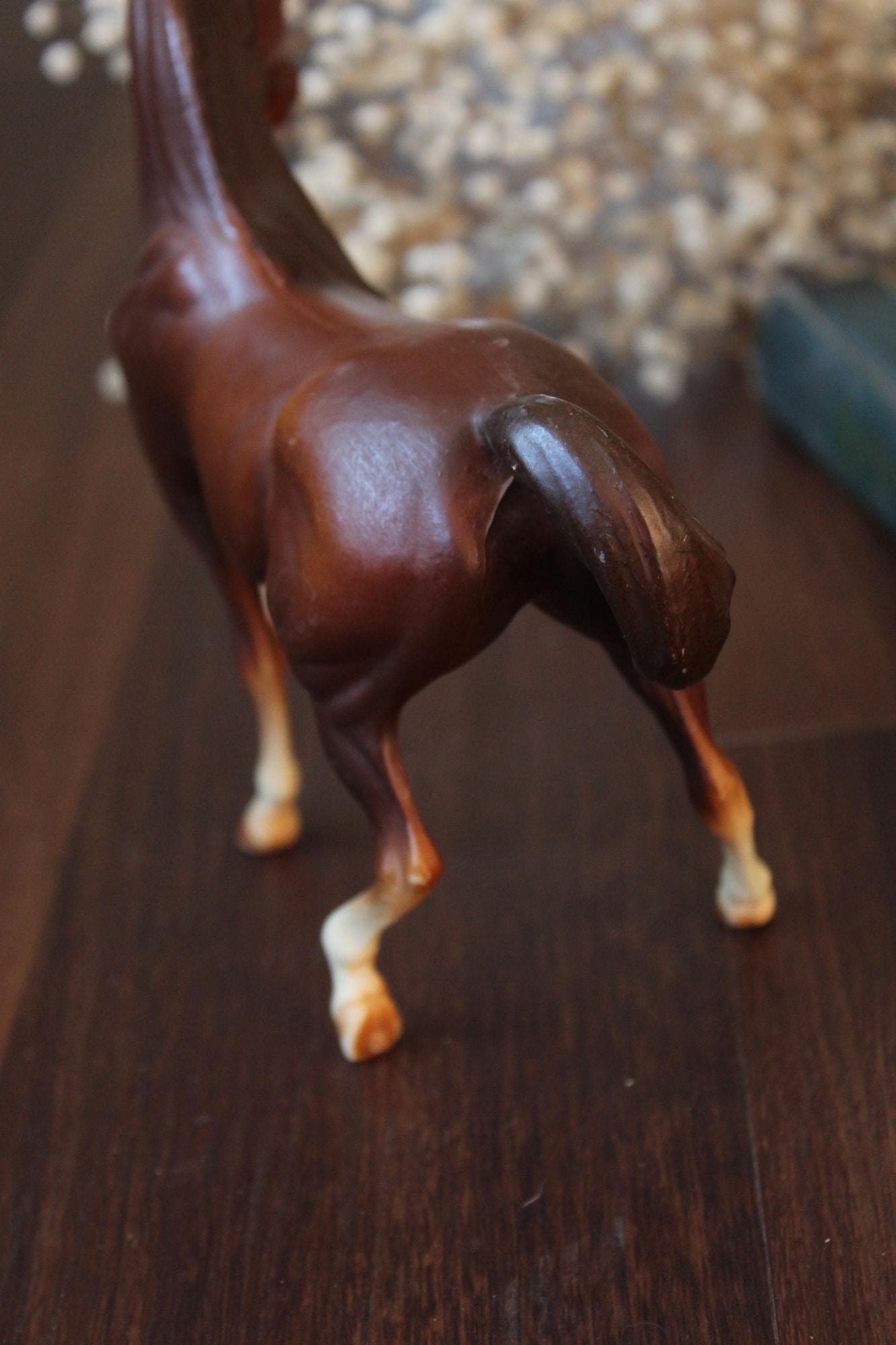 Vintage 1970s Breyer Horse, Classic Arabian Mare, #3055ma, Chestnut Chalky,  Hagen-Renaker