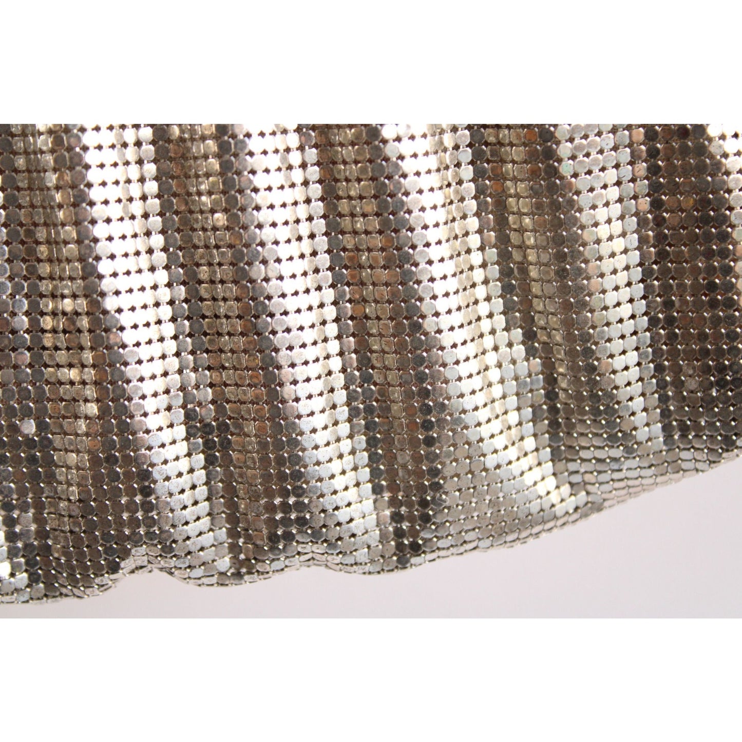 Vintage 1930s 1940s Silver Mesh Clutch by Whiting & Davis