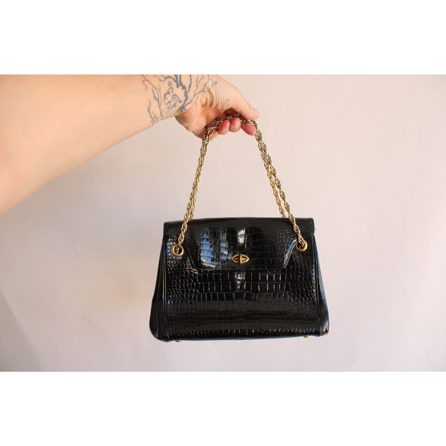 Koret popular Vintage 1960s Black Evening Bag