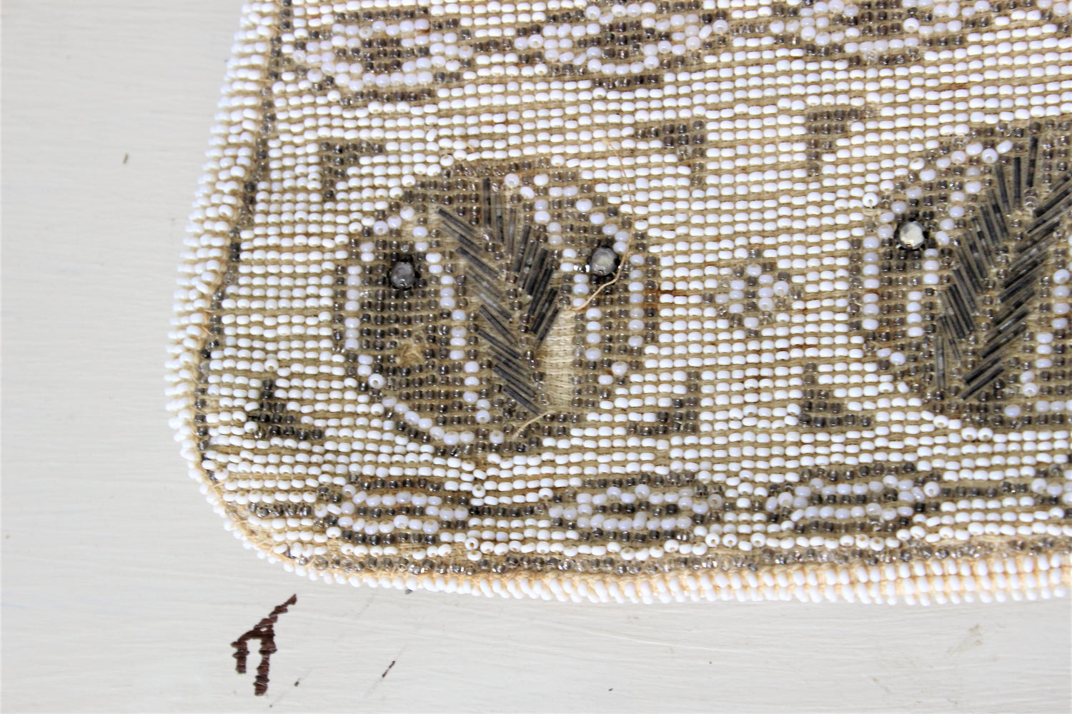 1940s Beaded Clutch Purse Covered In Faux Pearls – Toadstool Farm Vintage