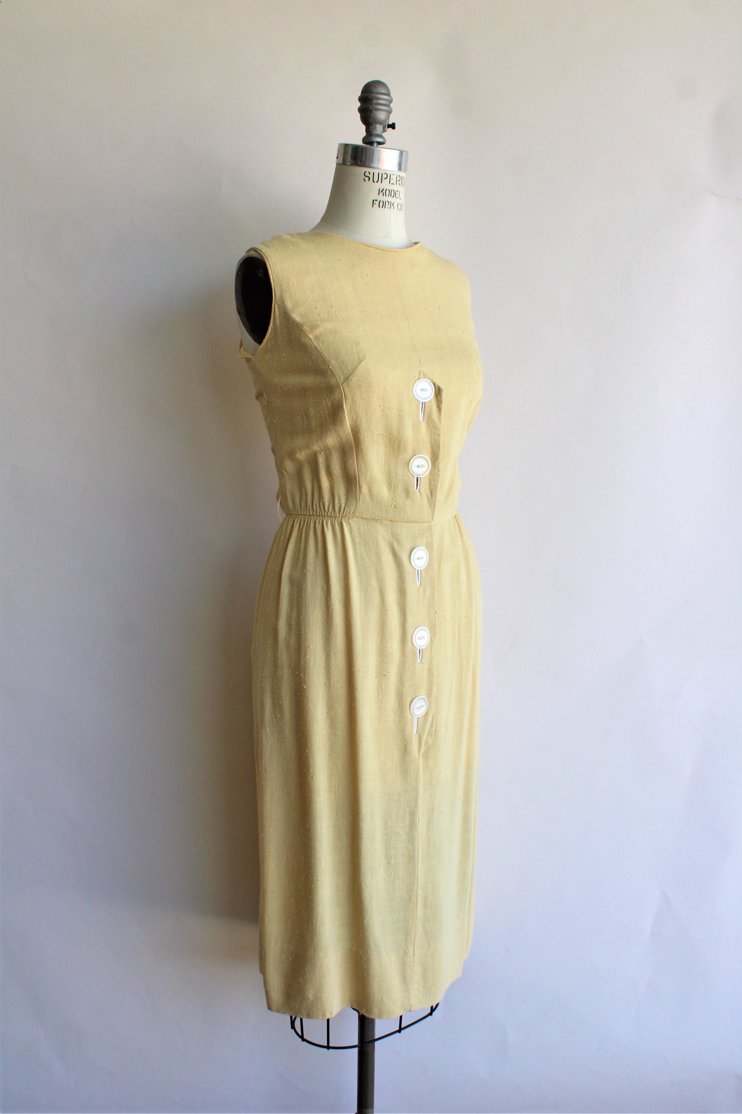Vintage 1950s 1960s Yellow Sleeveless Sundress by Mr. Henry – Toadstool ...