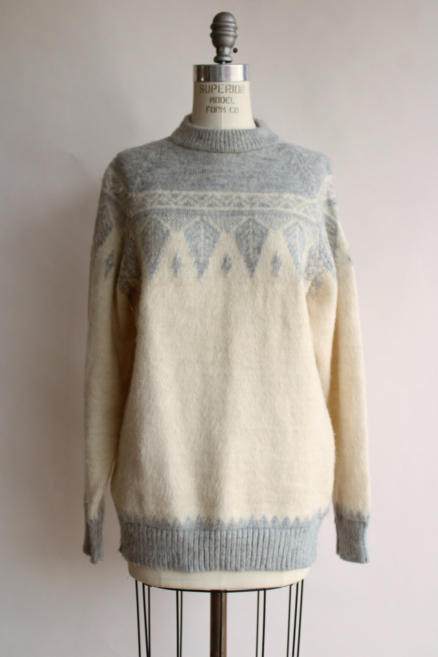 Vintage 1970s Nordic Style Sweater