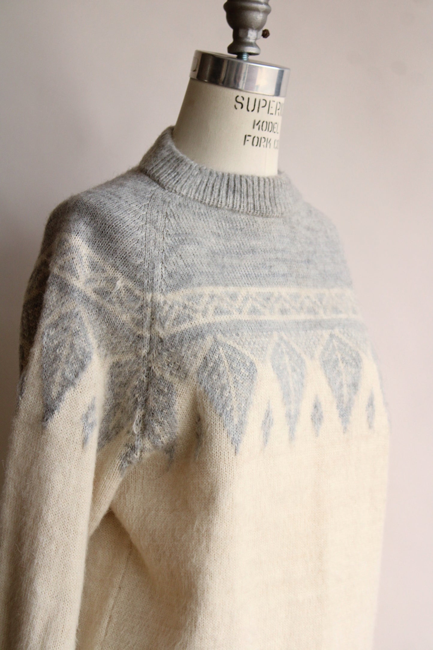 Vintage 1970s Nordic Style Sweater