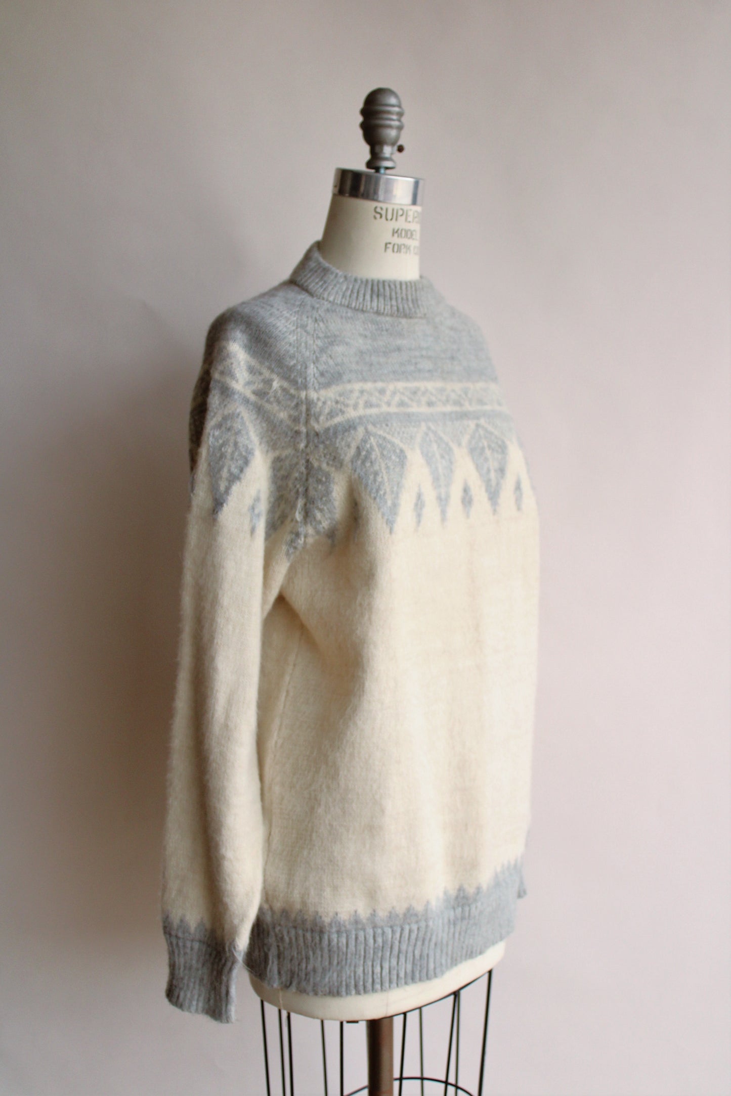 Vintage 1970s Nordic Style Sweater