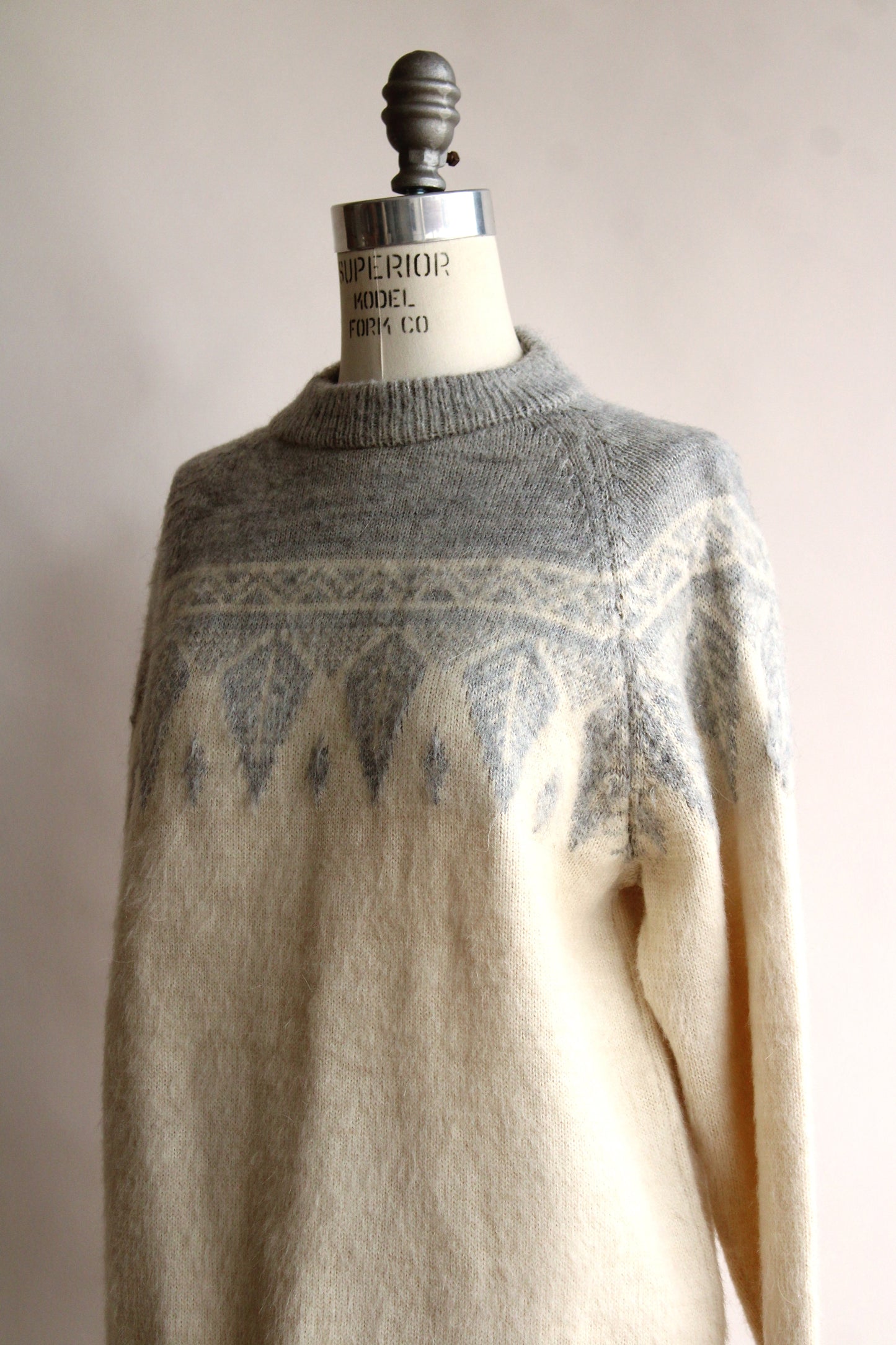 Vintage 1970s Nordic Style Sweater