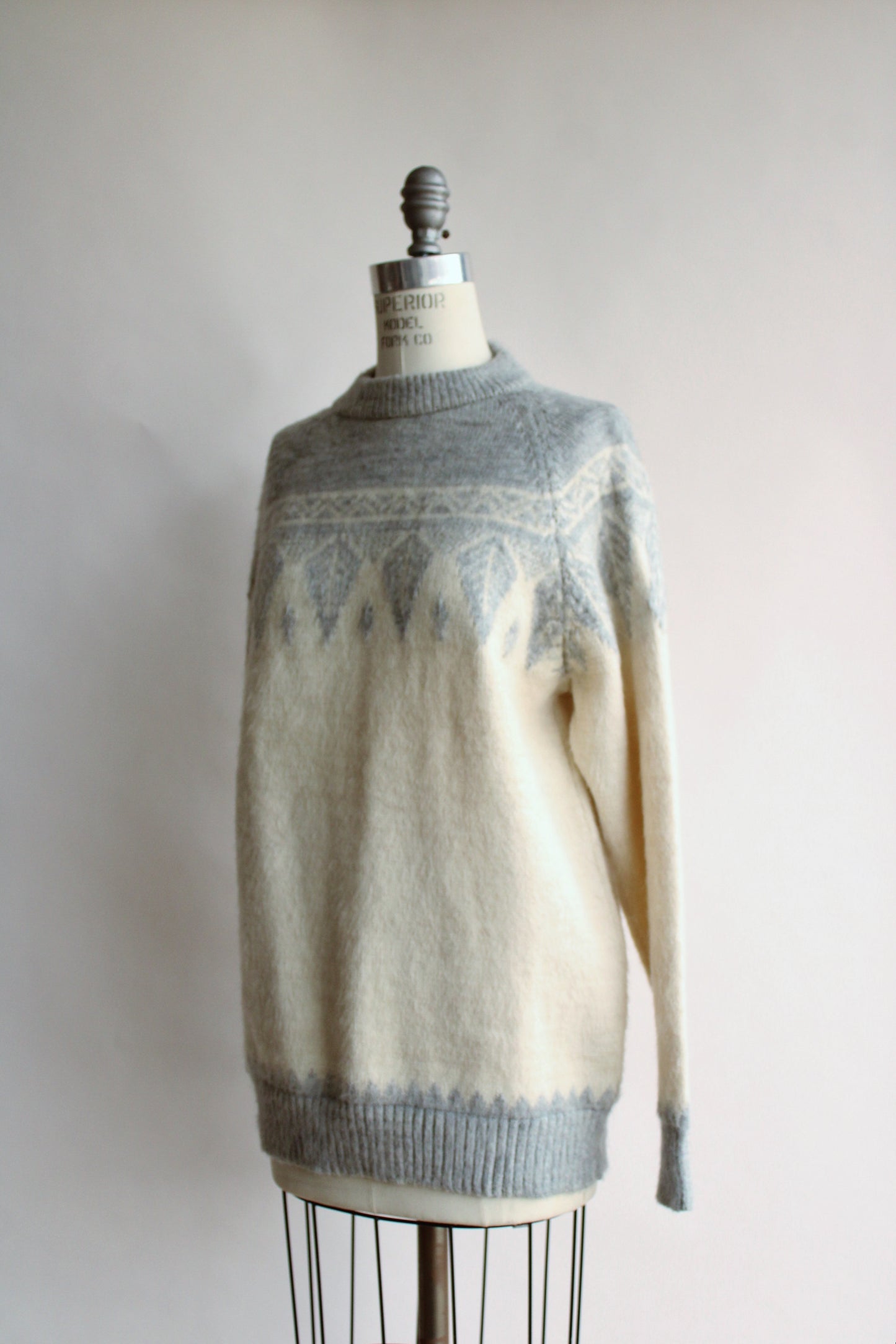 Vintage 1970s Nordic Style Sweater