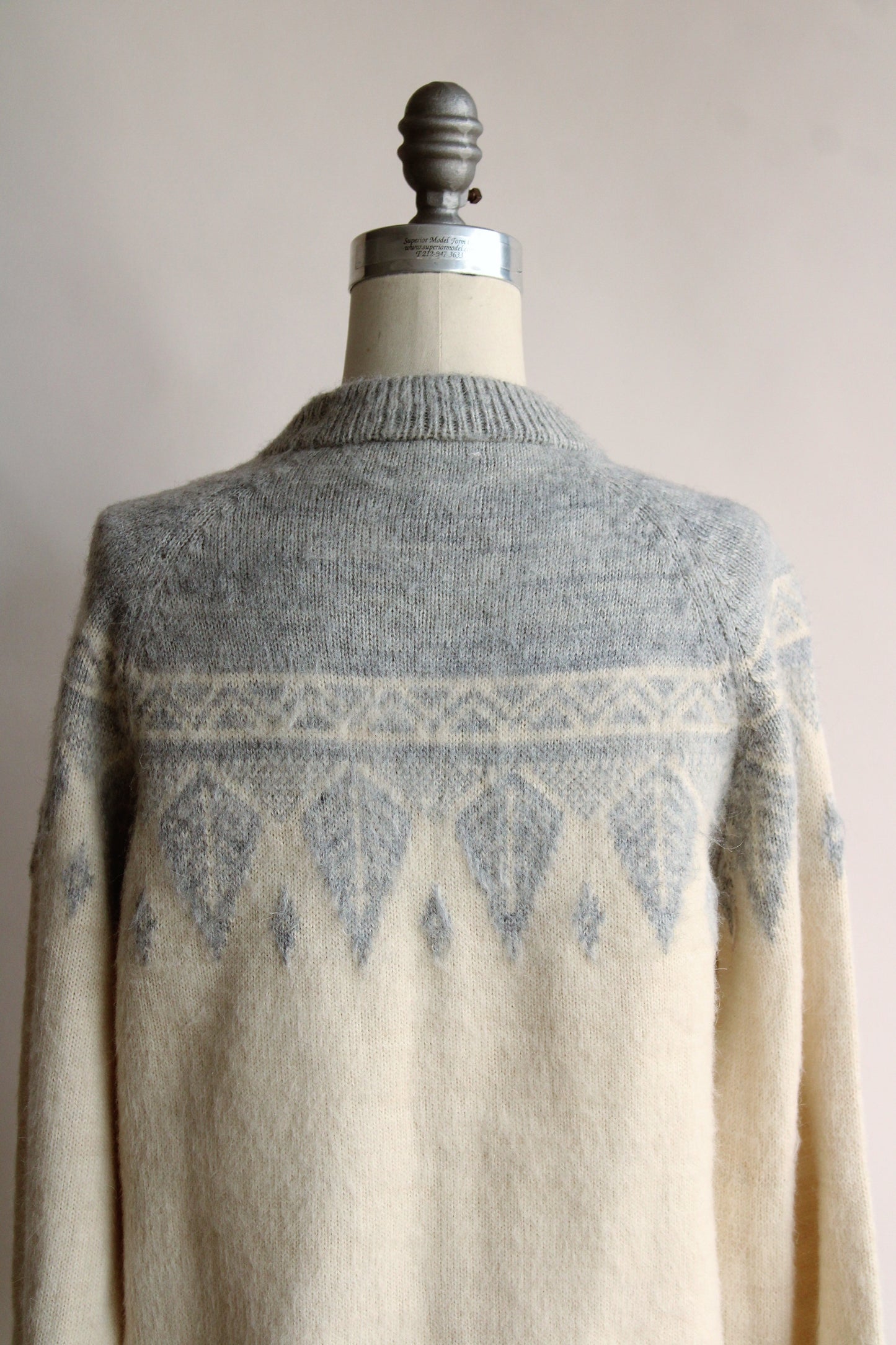 Vintage 1970s Nordic Style Sweater