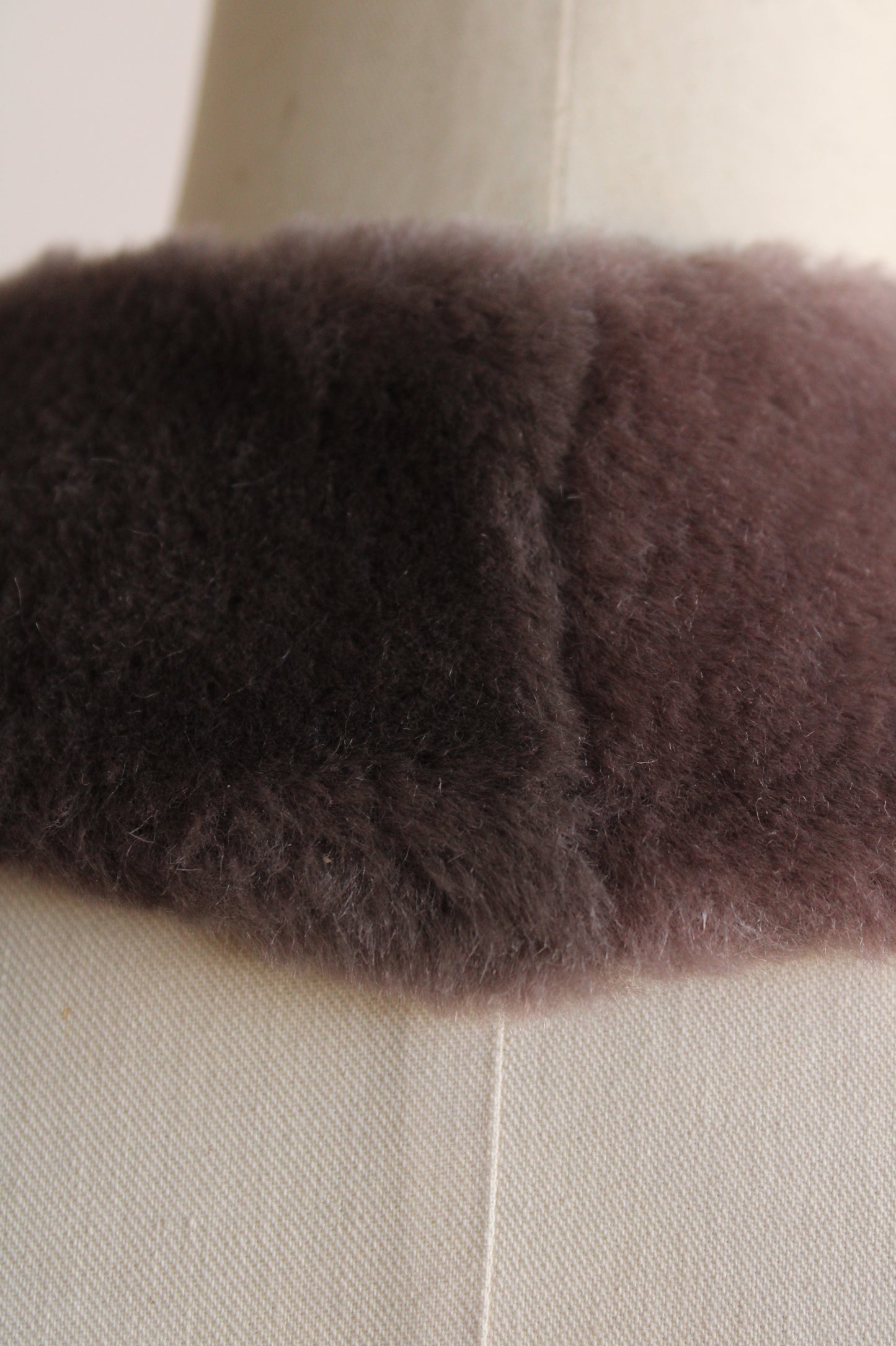 Vintage 1950s Faux Fur Collar