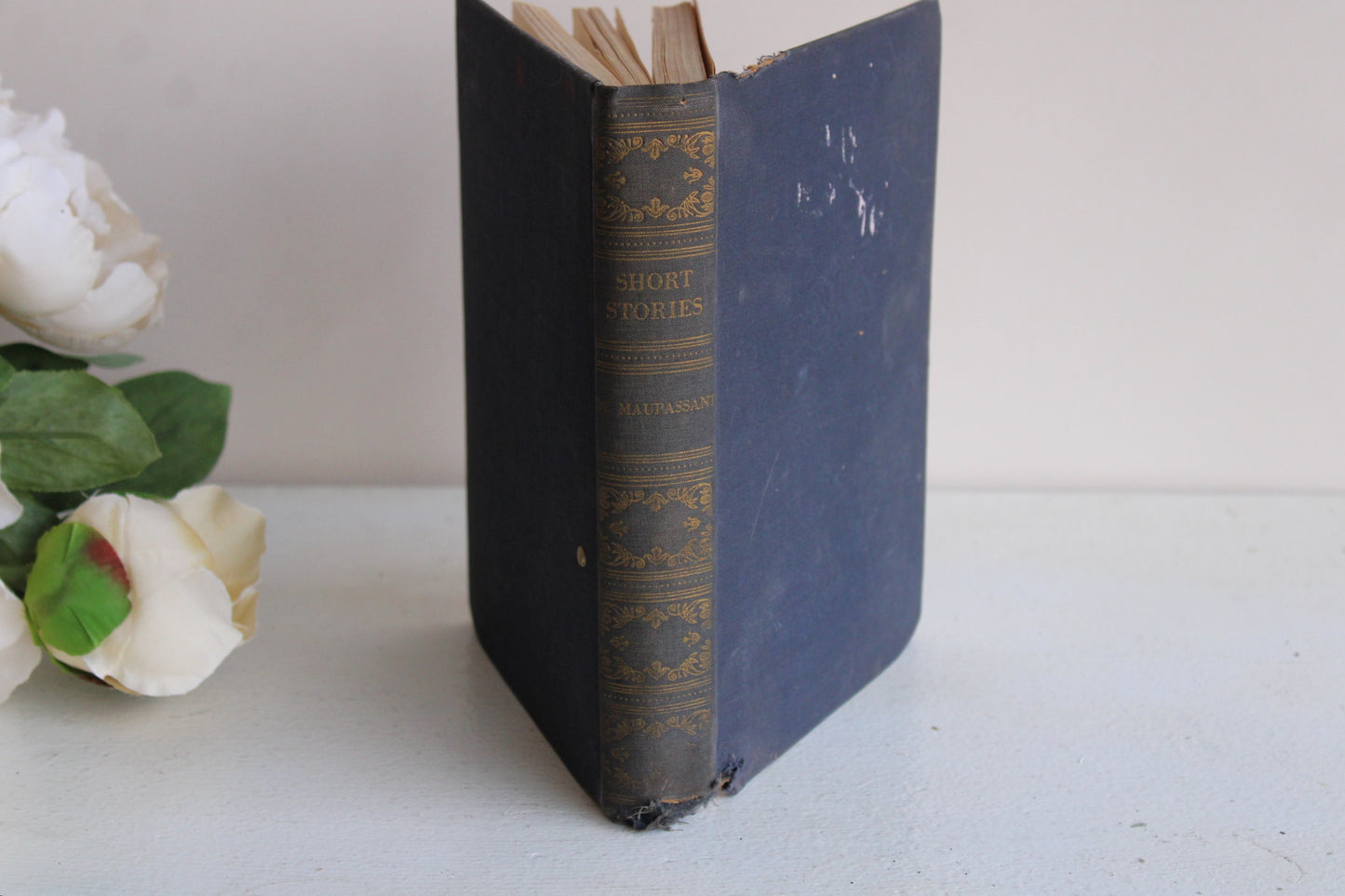 Vintage 1940s Book, "Short Stories of De Maupassant"